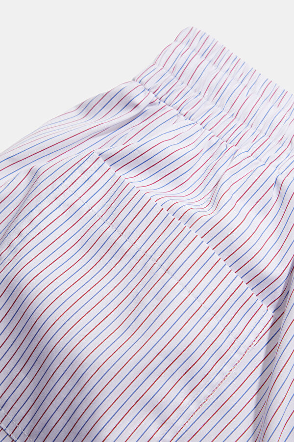 White Wide Leg Men's Trousers 4