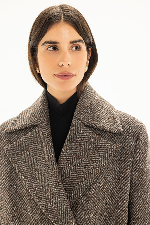 Coffee Women's Coat 3