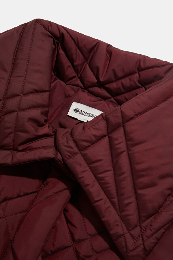 Burgundy Women's Jacket 7