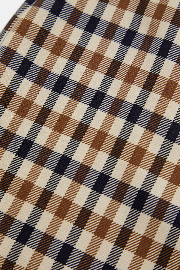 Yellow Plaid Women's Skirt 6