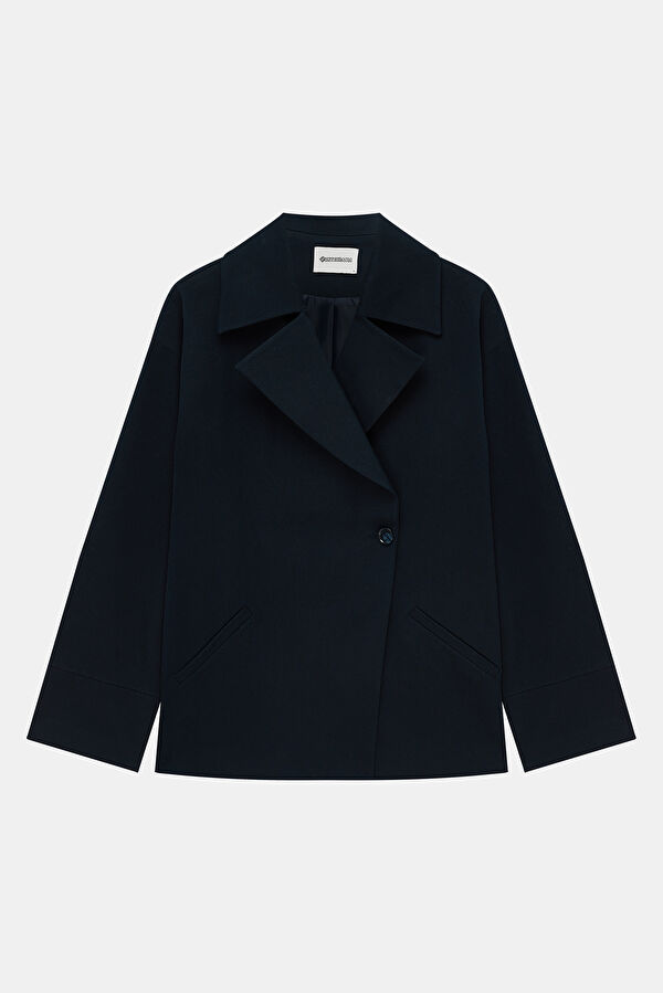 Navy Blue Women's Jacket 5