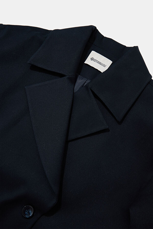 Navy Blue Women's Jacket 7