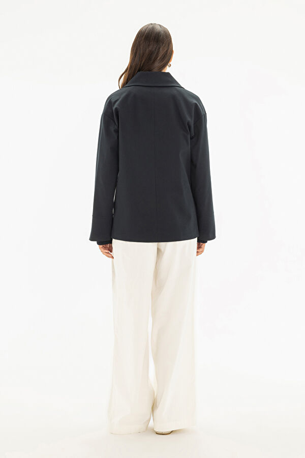 Navy Blue Women's Jacket 2