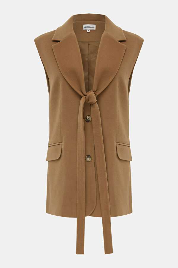 Tan Women's Vest 5