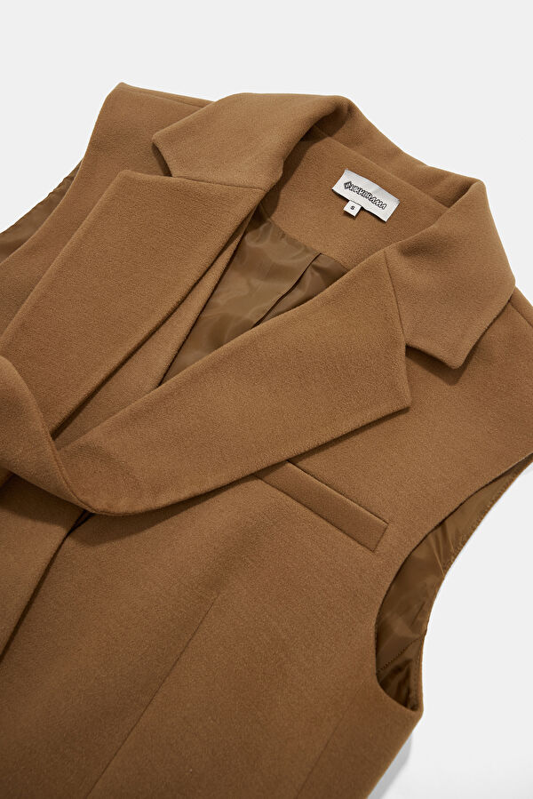 Tan Women's Vest 7
