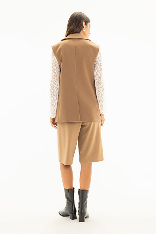 Tan Women's Vest 2