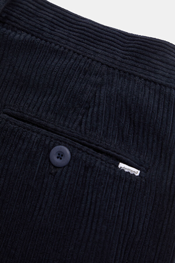 Relax Fit Navy Straight Men's Pants 5