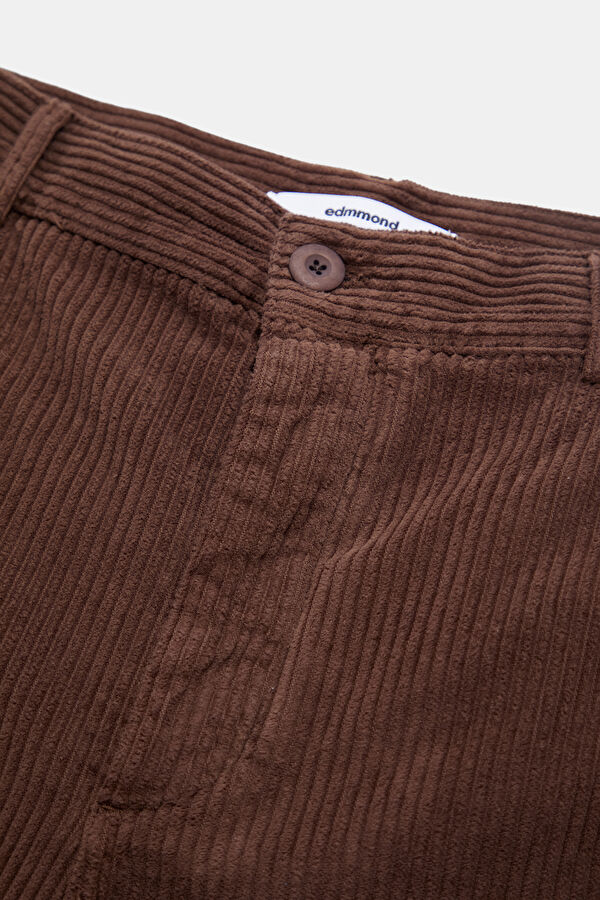 Relax Fit Brown Straight Men's Pants 3