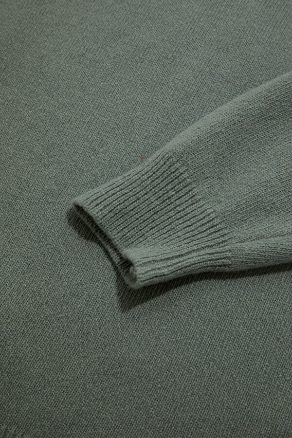 Mint Relax Kalıp Bisiklet Yaka Erkek Sweatshirt 5