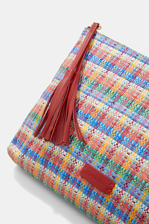 Multicolored Straw Bag 4