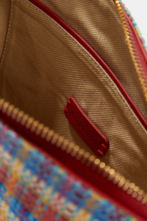 Multicolored Straw Bag 5