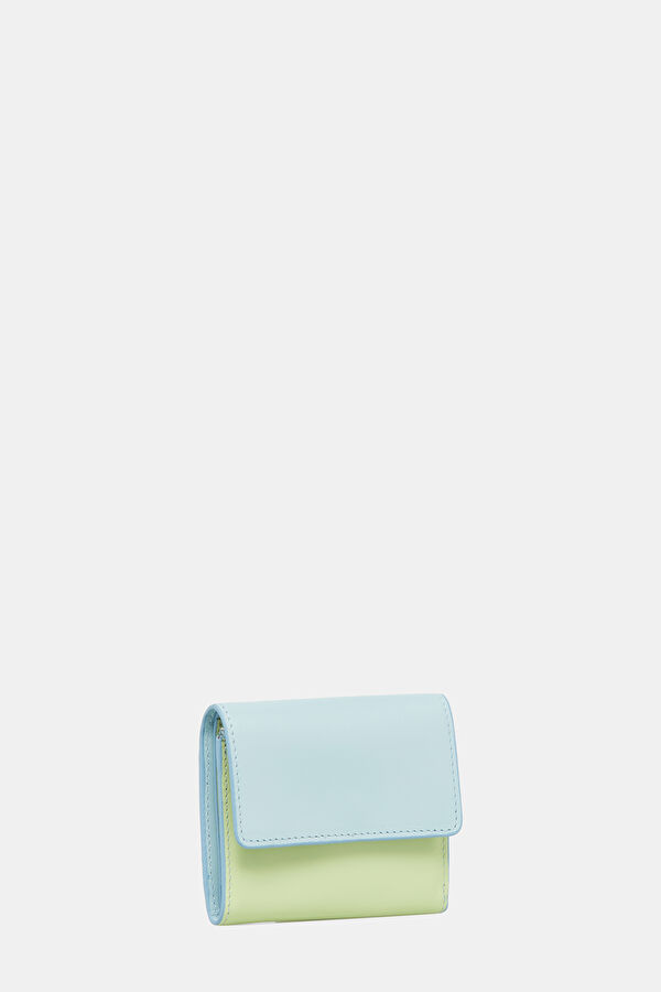 Blue Leather Wallet 2