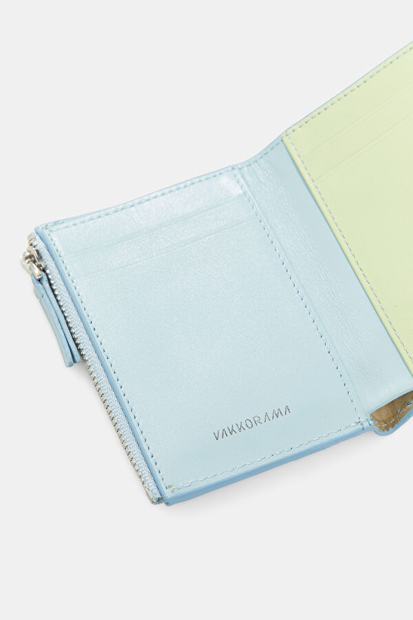 Blue Leather Wallet 5