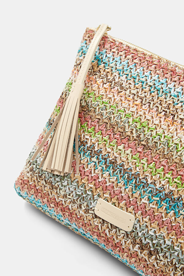 Multicolored Straw Bag 4