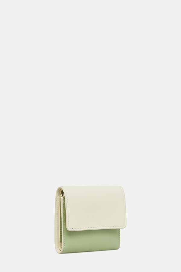 Ecru Leather Wallet 2