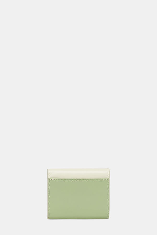 Ecru Leather Wallet 3