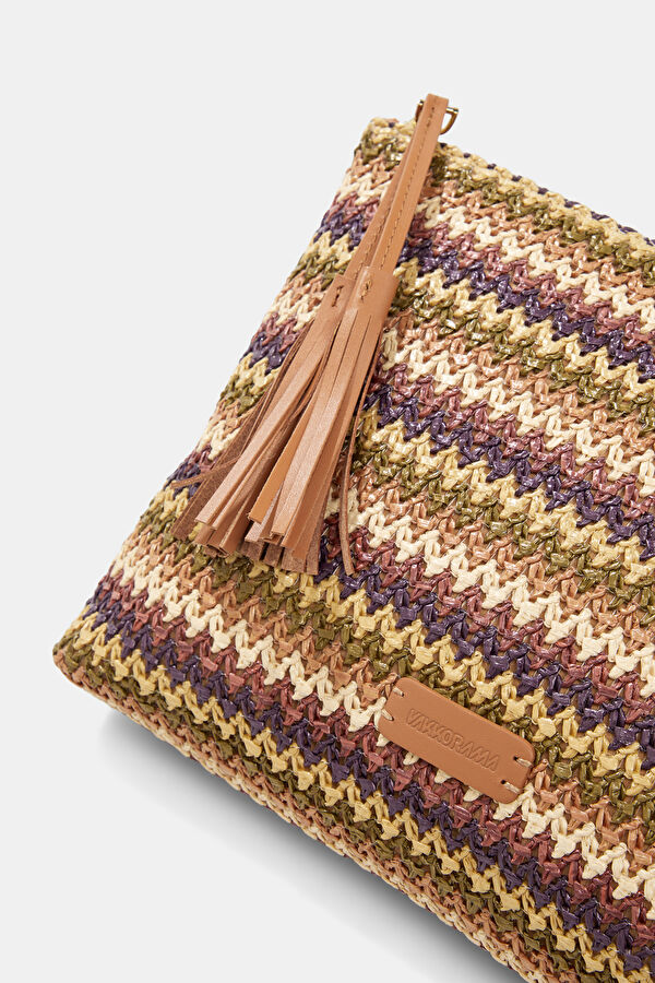 Multicolored Straw Bag 4