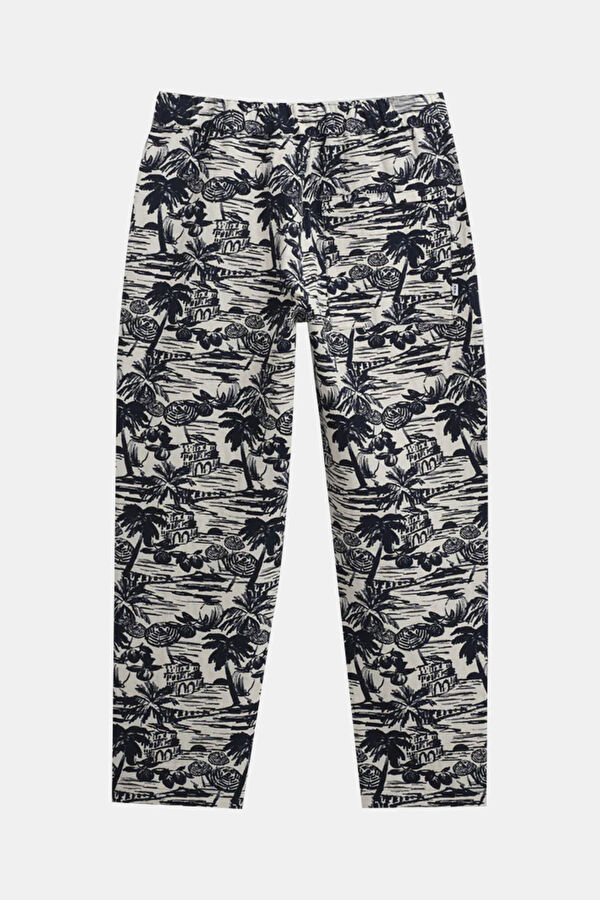 Relax Fit Navy Blue Men's Trousers 2