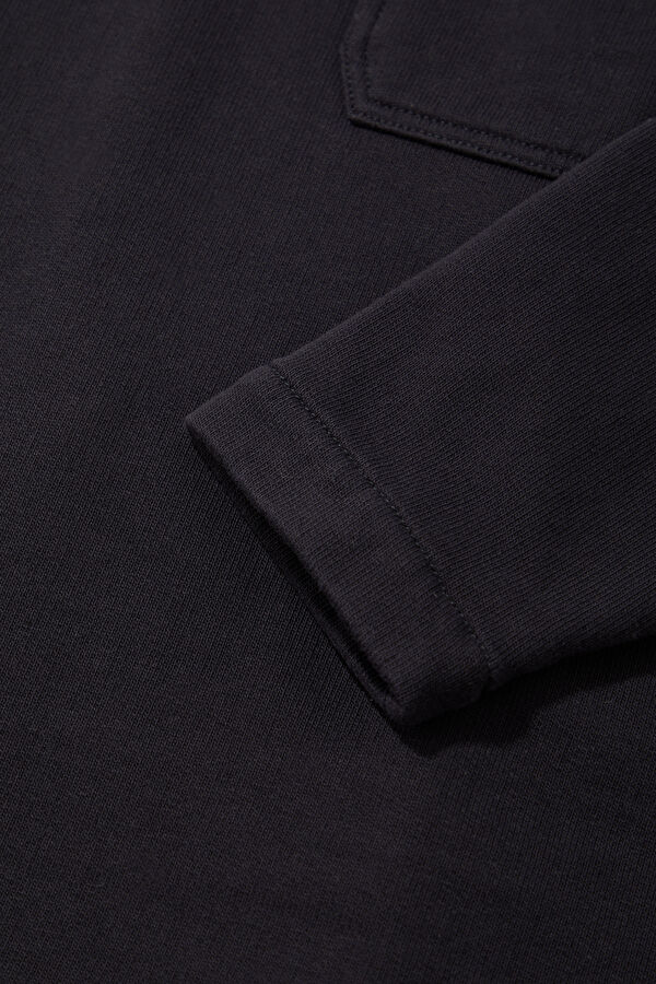 Oversize Lacivert Polo Yaka Erkek T-Shirt 4