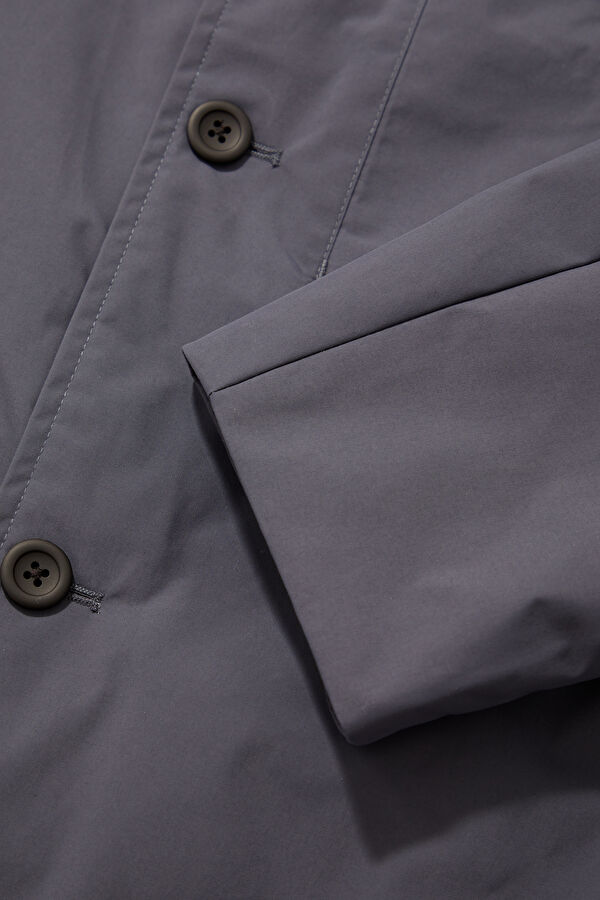 Relax Fit Navy Blue Men's Shirt 4