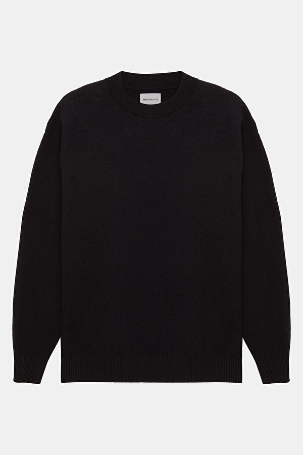 Navy Blue Wool Men's Sweater