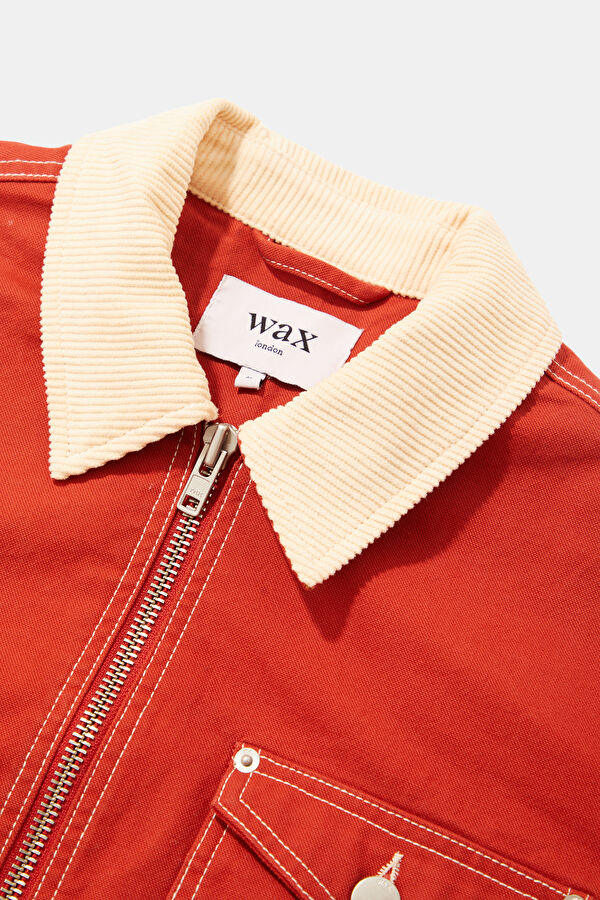 Red Zip-Up Men's Jacket 3