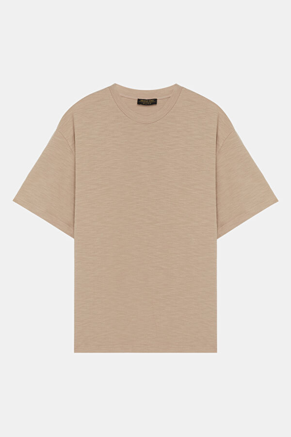 Relax Fit Coffee Crew Neck Men's T-Shirt