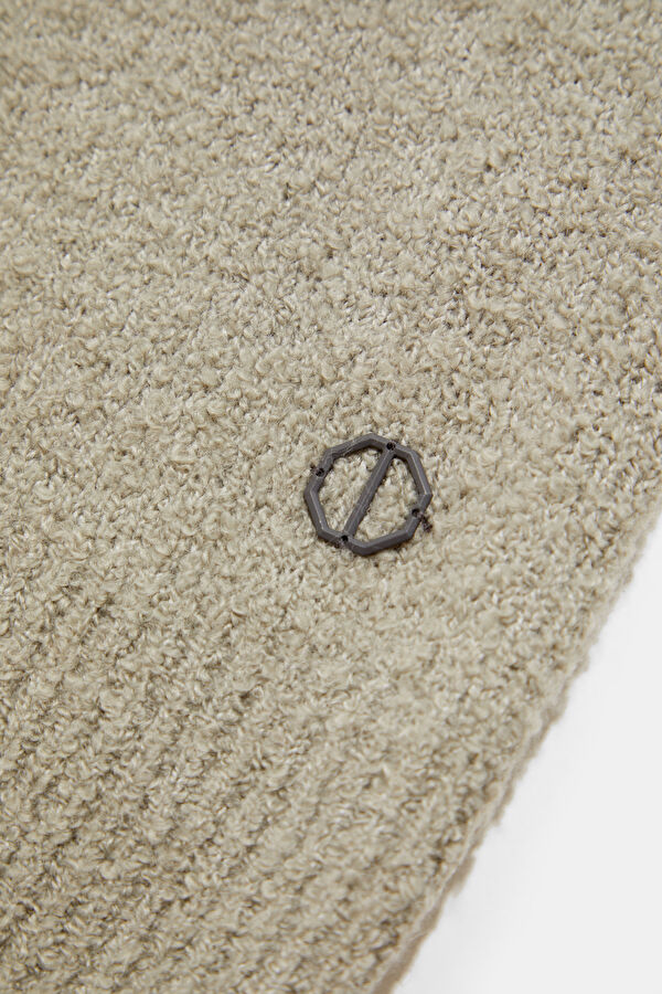 Açık Gri Relax Kalıp Kapuşonlu Erkek Sweatshirt 5