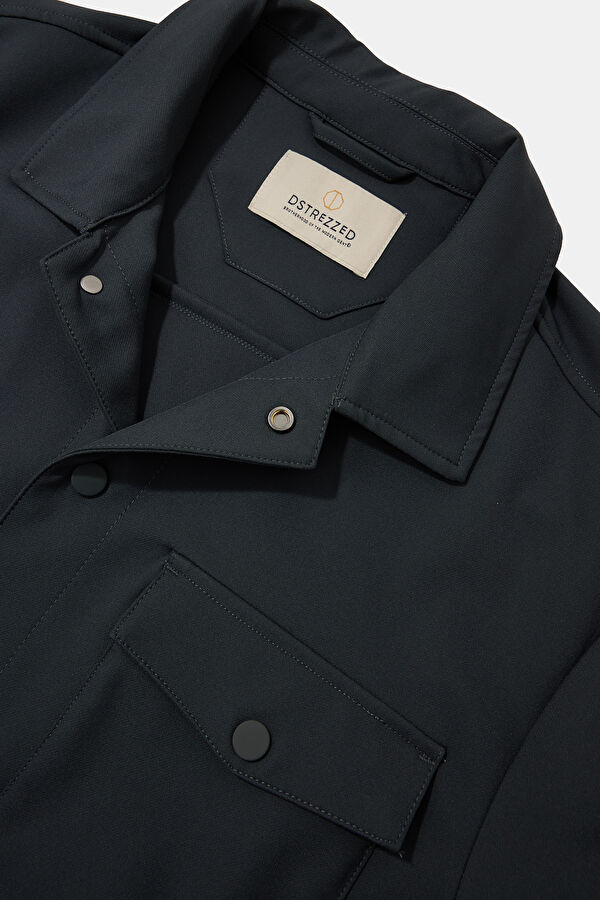 Dark Green Men's Shirt 3