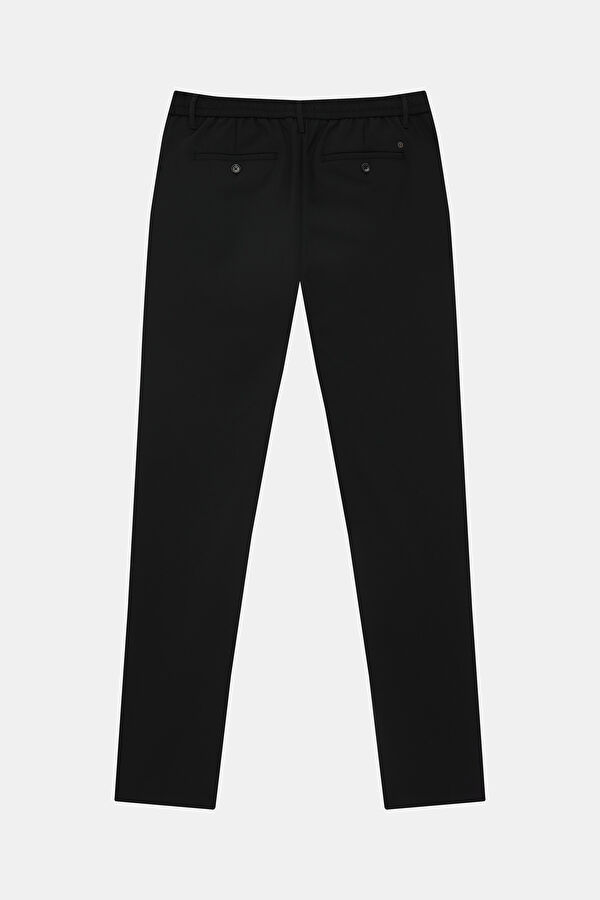 Black Regular Men's Pants 4