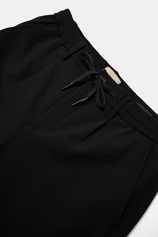 Black Regular Men's Pants 5