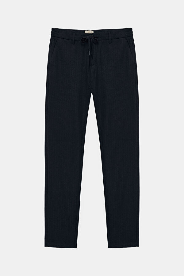 Lacivert Tapered Erkek Pantolon