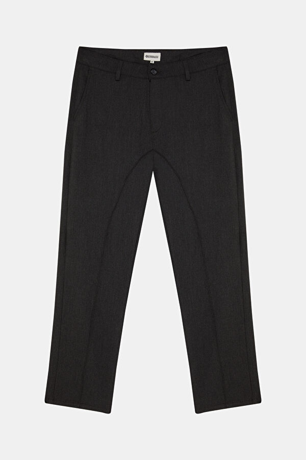 Anthracite Straight Leg Men's Trousers