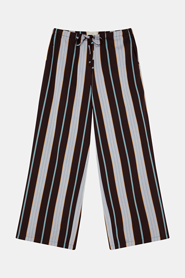 Black Wide Leg Women's Trousers
