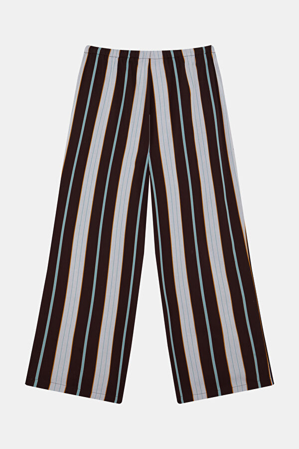 Black Wide Leg Women's Trousers 2