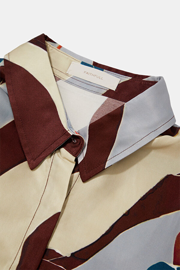Burgundy Women's Shirt 3