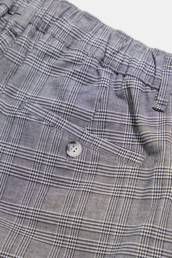 Black Straight Leg Men's Trousers 4