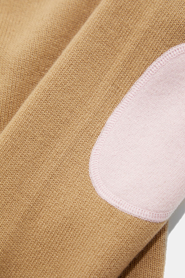 100% Sheep Wool Brown Women's Sweater 4