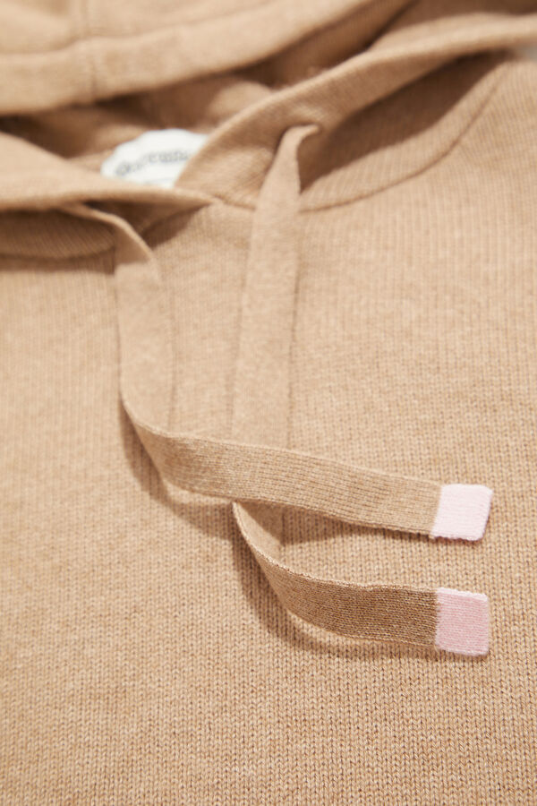 Brown Wool Cashmere Blend Women's Sweater 3
