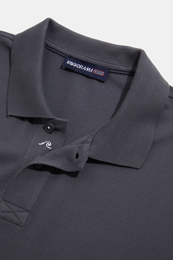 Antrasit Erkek T-Shirt 3