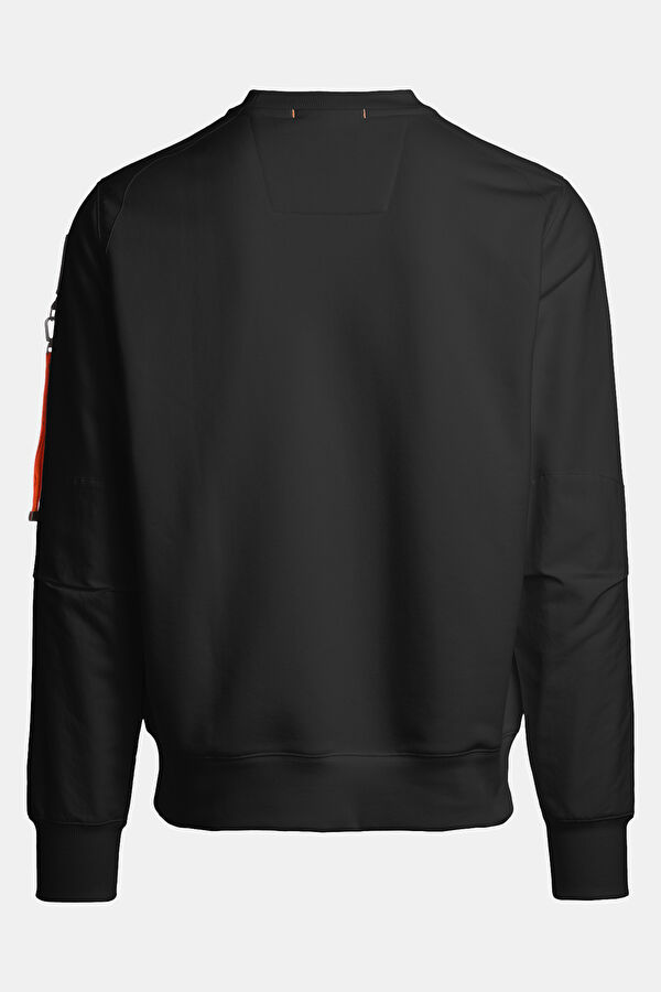Antrasit Bisiklet Yaka Erkek Sweatshirt 2