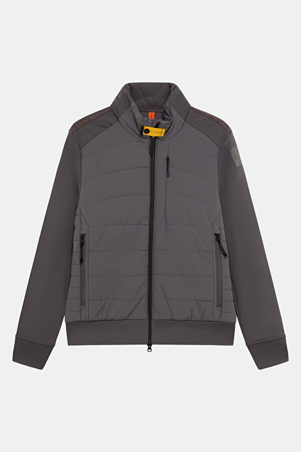Grey Zip-Up Men's Jacket