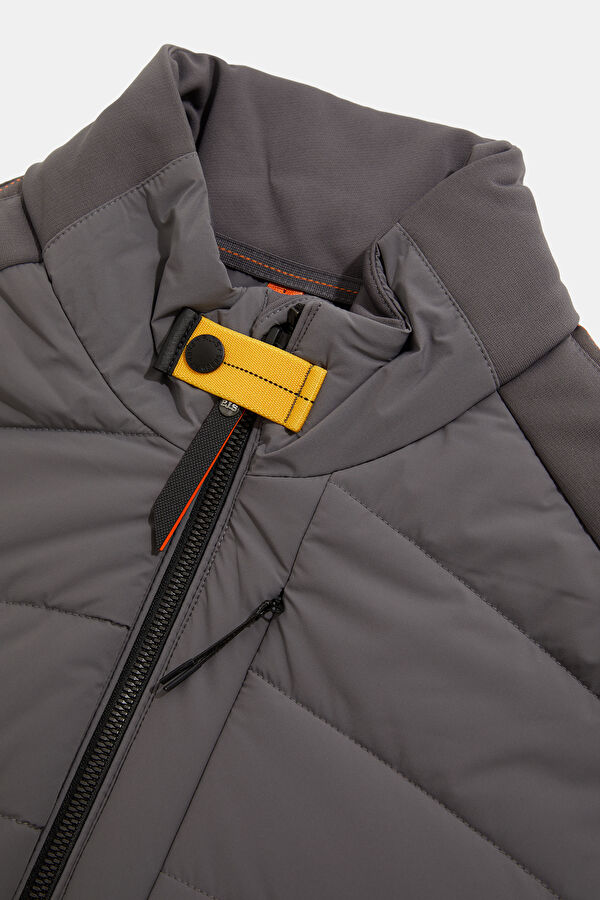 Grey Zip-Up Men's Jacket 3