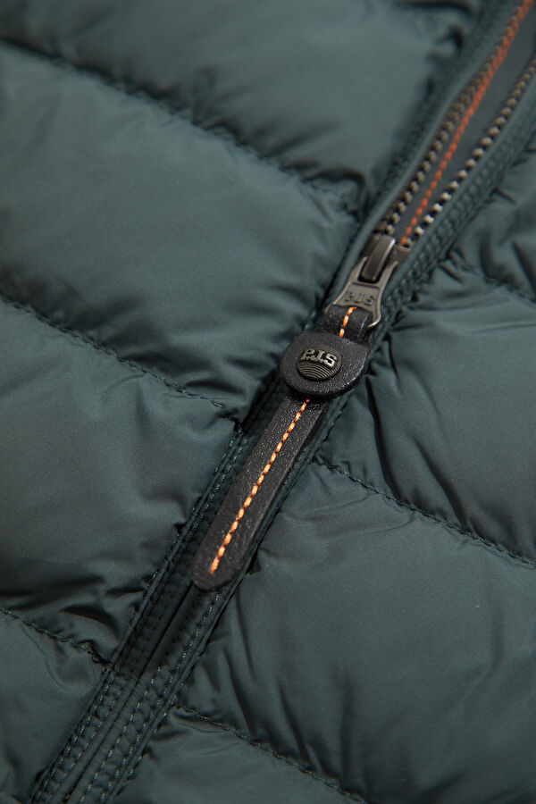 Dark Green Men's Jacket 4