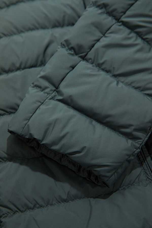 Dark Green Men's Jacket 5