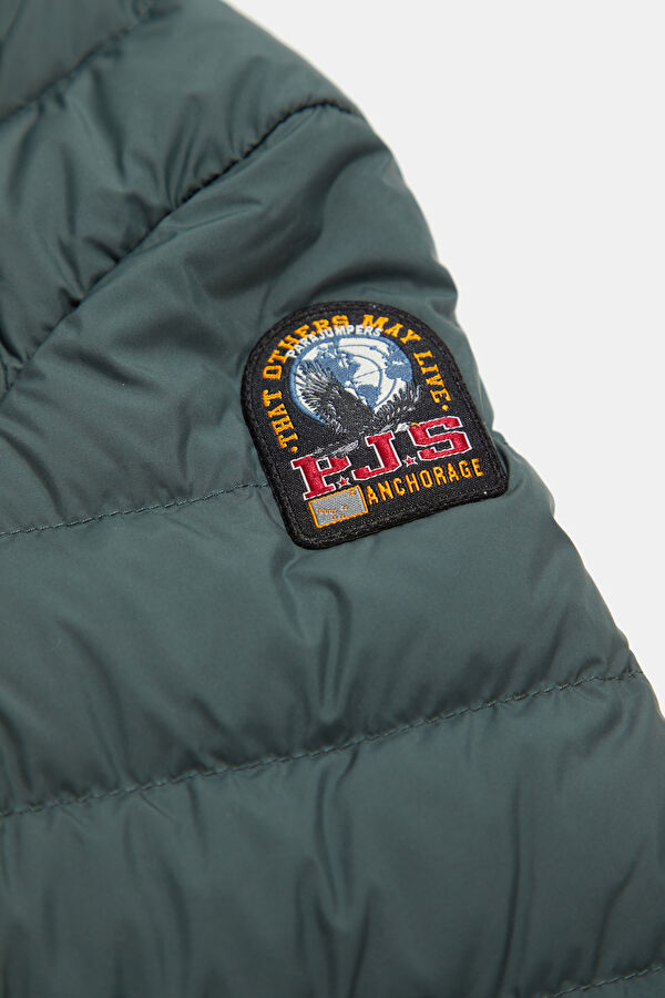 Dark Green Men's Jacket 6