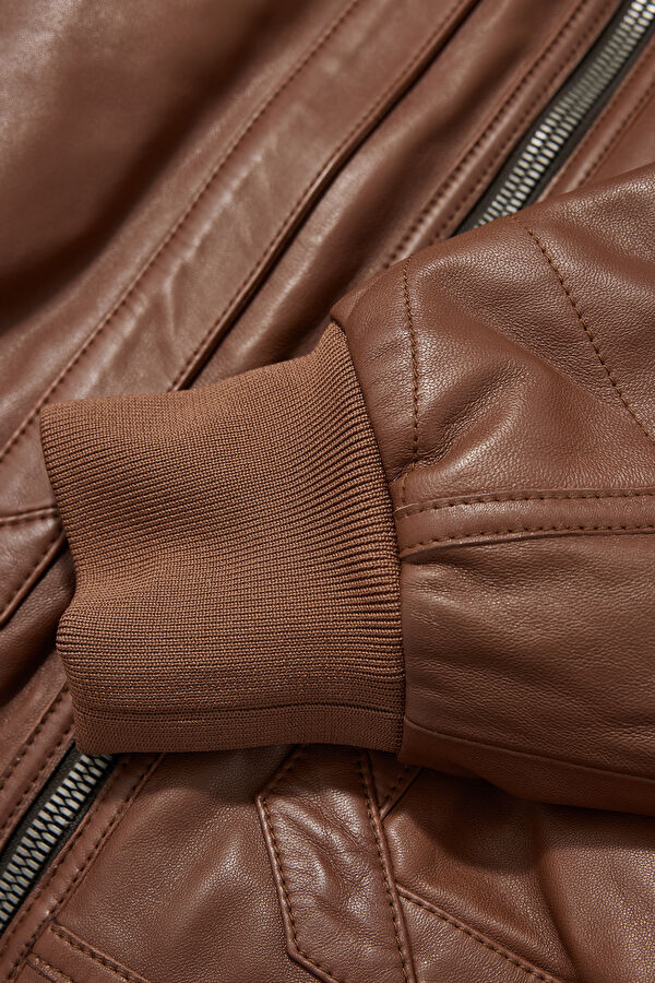 Julius Special Coffee Leather Men's Jacket 5