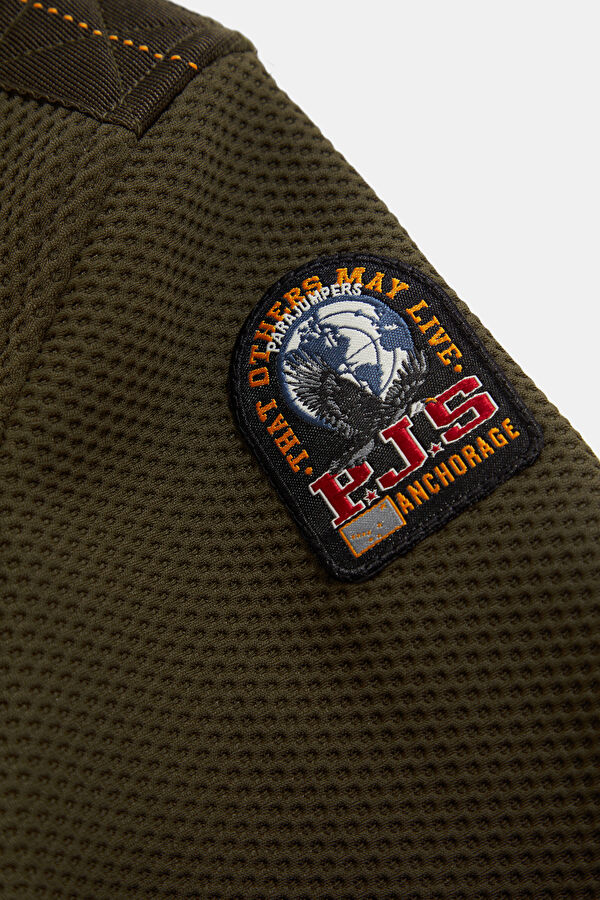 Dark Green Men's Jacket 4