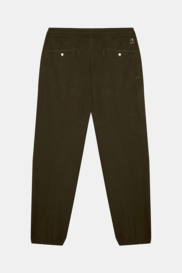 Khaki Wide Leg Men's Trousers 2