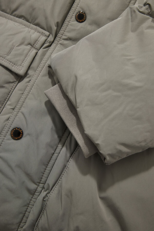 Long Bear Vizon Erkek Palto 4